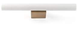 Faro Calma 30cm Bathroom Wall Lamp Brushed Gold S14D IP44 2700K