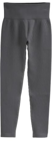 NEXT Mujeres Leggings de Cintura Alta sin Costuras de Punto Acanalado