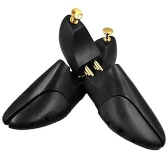 JTKSSCS Hormas para Zapatos Árbol De Zapatos Ajustable De Doble Tubo For Hombres Y Mujeres, Árbol De Zapatos De Madera(EUR44)