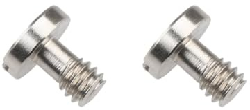 2 set di 1/4 Camera Vite di Montaggio per Treppiede Monopiede Piastra a Sgancio Rapido LS009