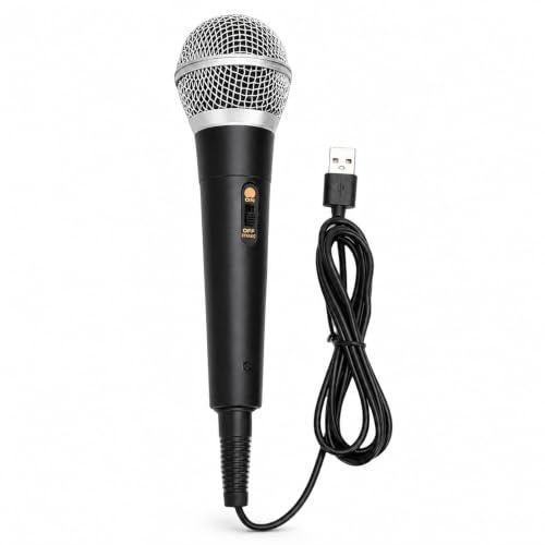 Generic Kabelansluten USB-kondensatormikrofon, Kardioid Sångmikrofon | Plug and Play, ergonomisk design, för spelstreaming sång