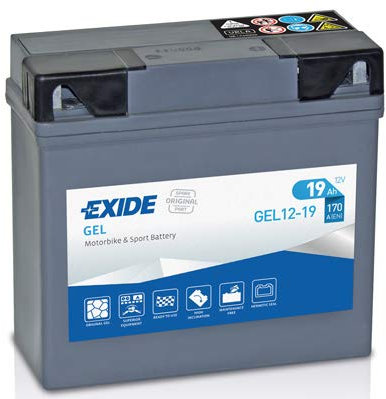 Batteria moto EXIDE GEL 12 19 MOTO K 1200 1.2 R1150R / R RS RT 1150 / K 1300 R S
