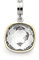 Leonardo Jewels Clip&Mix Cuscino Anhänger Schuck, goldene Ionen-Plattierung mit facettiertem Glaskristall in quadratischer Form, Damen Modeschmuck, 021629