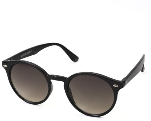 KISS RAINBOW Occhiali da Sole Uomo Donna – Design Rotondo Rétro Moderno & Leggero – Lenti UV400 o Polarizzate per Protezione Totale & Visione Nitida – Perfetti per Look Boho-Chic & Streetwear