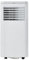 Advanced 7000 BTU Mobile Air Conditioner: Dehumidifier with Exhaust Air Function, Remote Control, and Energy Efficiency Class A for Rooms up to 80 m³