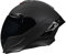 Woljay Motorradhelm Integralhelm Motorradhelme für Erwachsene Männer Frauen Rennsport Straßenmoped DOT / ECER22-05 zugelassen (Matte Black,Small)