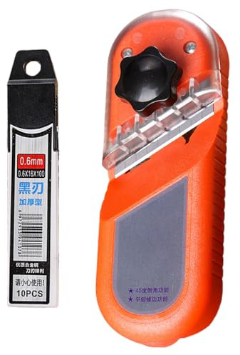 Cortador Rápido Para Pladur | Cepillo Manual Para Placas De Yeso | Herramienta Manual Con Ángulo Ajustable 45° Y 180° Para Proyectos Profesionales Y Renovación Del Hogar