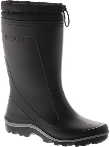 Spirale Unisex Stratos Gummistövlar, Svart, 43