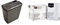 Amazon Basics Aktenvernichter, 8 Blatt, Streifenschnitt, CD-Schredder mit Amazon Basics Druckerpapier 5x500 Blatt