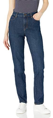 Gloria Vanderbilt Women's Amanda Classic High Rise Tapered Jean Standard, Scottsdale, 4 Long