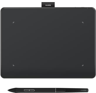 HUION Inspiroy Frego Samll Wireless Drawing Tablet, 6.3 x 3.9 inch Bluetooth Graphics Tablet, Portable for Design, Writing, Photo Editing, Teaching, Compatible with Windows, Mac, Android and Linux