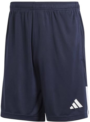 Adidas Men's Sereno Cut 3-Stripes Shorts, Ink/White, Small