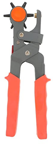 HAWILLOSCH Pinze Perforatrici Perforatore per Scarpe Pinza Punzone Girevole Strumento Punzone Cavo Pinza per Punzonatura Fustella Perforatrice Strumento Pinza Punzone Acciaio Carbonio