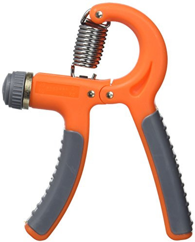 TESTEL Handtrainer Unterarmtrainer Fingerhantel 5-20kg stufenlos - ABS Kunststoff, Gummi - Orange