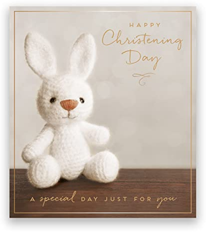 Pigment - Love Unlimited - Christening Card - Cards and Envelopes - Baby Girl Card - Baby Boy Card - SC Certified - Made in the UK - 160 x 176