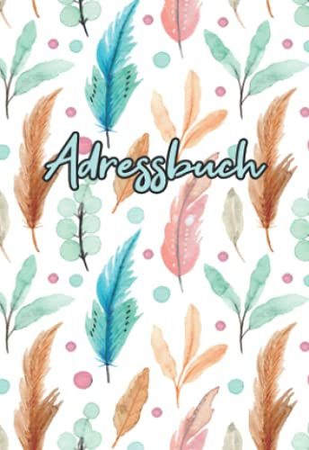 Adressbuch: klein (ca. DIN A6), Telefonbuch für Name, Adresse, Handy, Geburtstag...
