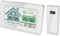 Miraval Funk-Wetterstation: Thermometer innen/außen, Hygrometer, Schimmelwarner, Lüftungsempfehlung, Uhrzeit, Datum, Snooze, Alarmfunktion 2 Alarme, Außensensor 100m Reichweite, LCD, inkl. Batterien