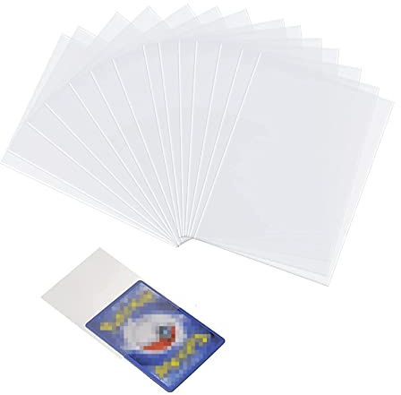 Neoreser Penny Sleeves, 100 Pcs Trading Card Sleeves, Ultra-Clear Card Protector for Game Cards, Trading Card - 2.5 X 3.5