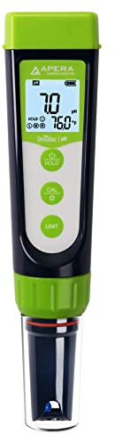 Apera Instruments AI101G GroStar Series GS1 pH Pen Tester Kit with Replaceable Double-Junction pH Probe for Hydroponics Water Quality Testing, Gen II