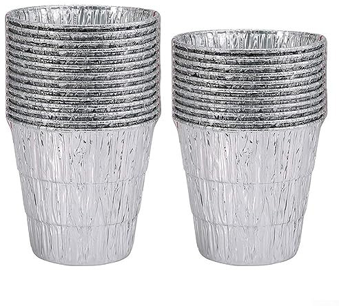 Forro de cubo de grasa, paquete de 25 forros de cubo de grasa, bandeja de goteo para parrilla Traeger Pro Series compatible con parrillas Green Mountain para barbacoa