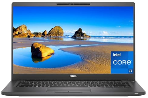 Dell Latitude 7400 Business Laptop 14 Pollici FHD Notebook Intel Core i7-8665U, 16 GB RAM, SSD da 512 GB, Windows 11 Pro (ricondizionato)