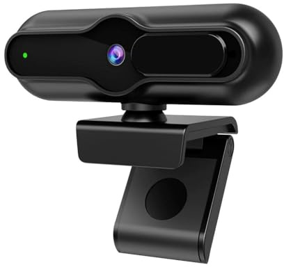 USB-datorkamera Med Mikrofon Och Integritetsskydd, 4K Webbkamera För Streaming, Online Klass Webbkamera För Videokonferenser, Autofokus Och Rotationsdesign(4K)