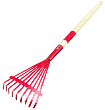 Kinder-Gartengeräte-Set | Metallschaufeln mit Holzgriffen | Stellen Sie sich vor, Sie spielen Gartengeräte | Vielseitige Kindergartengeräte zum Blumenpflanzen, Bodengraben, Strandspielen und Hinterhof