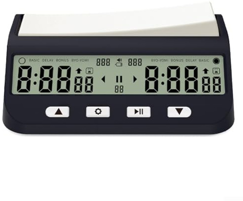 ZAMETTER Chess Go Reloj De Ajedrez Con Temporizador Reloj De Ajedrez Digital Temporizador De Ajedrez Digital Reloj De Ajedrez Ajedrez Go Ajedrez Internacional Reloj De Ajedrez Temporizador
