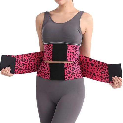 LESMIRE Cinturón Moldeador de Cintura, Cinturón Abdominal, Control de Abdomen, Moldeador de Cuerpo, Cinturón de Entrenamiento de Cintura con Triple Envoltura, Faja Cómoda y Transpirable de Talla
