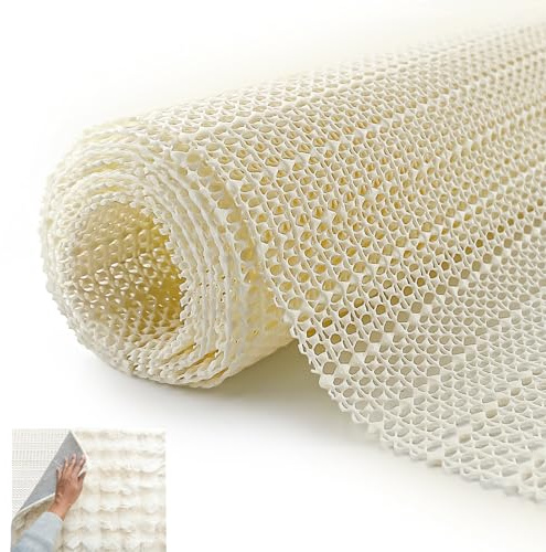 Jerhyun Mehrzweck Anti Rutsch Matte, Schneidbar Teppichunterlage rutschfest Geeignet für Wohnzimmer, Schlafzimmer, Esszimmer und Balkone (70x200cm)