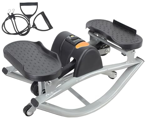 Stepper maskin | Bärbar bentränare med motståndsband – kjol steg stepper träningsutrustning för skinkor core mage underkropp sovrum balkong inomhus utomhus gym män kvinnor