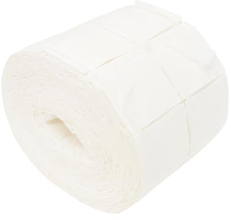 FONDOTIN Almohadillas de Algodón para Uñas Unidades Toallitas Secas para Removedor de Esmalte y Gel sin Pelusa Uso Profesional y Doméstico
