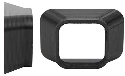 HEEPDD Anti-bländning Solskydd Motljusskydd för Hero 9 Plast Kamera Linsskydd 2-pack Minska Ströljus Förbättra Kontrasten för Vloggning Bergsbestigning Camping