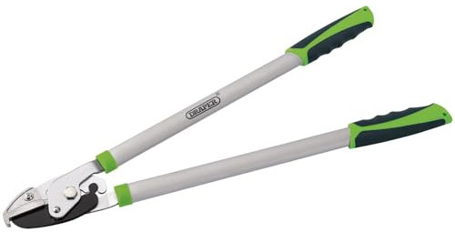Draper 685mm Anvil Pattern Loppers | 35mm Carbon Steel Cutting Gardening Tool | Heavy Duty Garden Hand Tools | Aluminum Handles | 97958