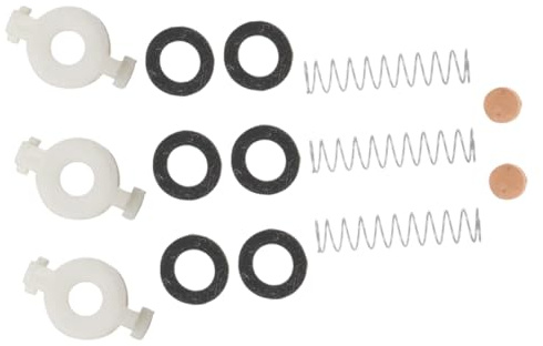 Yardwe Trumpet Repair Kit Horn Valve Spring Pad Piston Spring for Trumpet Cornet Flugelhorn Brass Instrument Accessories Easy Installation