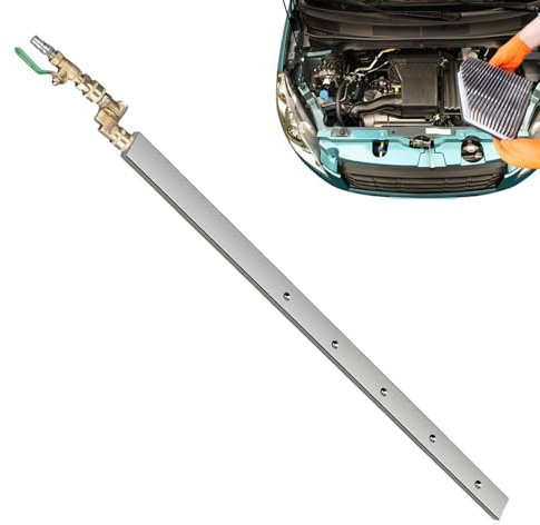 Pincel De Radiador con Mango De Madera | Cepillo De Limpiador De Radiador, Cepillo De Radiador De 80 Cm | Duster De Limpieza Larga Flexible para La Pelusa Y La Lavadora De Secador De Calentador