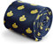 Frederick Thomas Navy Blue tie with Yellow Submarine Design