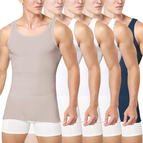 Smart Sir herr B x 100 Undertröja för herr 3/5 Pack Bomull Herr Svartvitt Mångfärgad