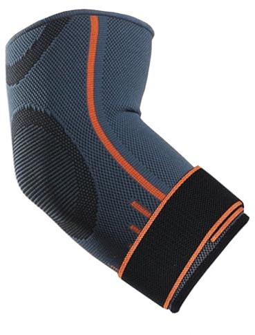 VITTO Tutore Epicondilite Gomito - Gomitiera per Tendinite, Muscoli Articolazioni e Bodybuilding. Tutore Gomito per Uomo e Donne (1, Grigio + Cinturino, L)