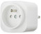 Amazon Basics Prise française intelligente d'intérieur 2.4 GHz Wi-Fi, compatible exclusivement avec Alexa, blanche