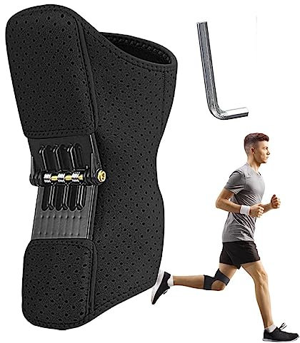 Manchon De Compression Professionnel Pour Genouillère, Genouillère De Soutien Articulaire, Genouillère À Ressort De Levage Électrique Pour La Protection De La Stabilité Du enou