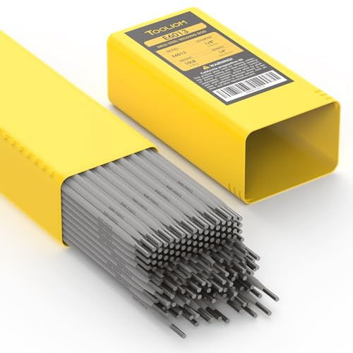 TOOLIOM E6013 Welding Rod 1/8 10LB Carbon Steel Stick Electrodes