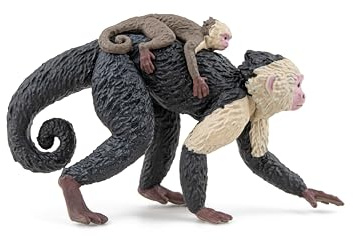Papo - Realistic Capuchin Monkey Figure - Ages 3+ - Wild Life Collection - Educational Play Primates - Gift Idea Toy for Girls and Boys