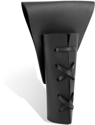 NQEUEPN Dagger Holster, Medieval Style Dagger Belt Sheath | Adjustable Sword Frog Holster Dagger Holder for Costume Cosplay Accessories