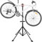 Begoniape 360° Profi Fahrrad Montageständer, Fahrradreparaturständer bis 50 kg, Höhenverstellbarer Metall Fahrradständer, Fahrrad Reparaturständer Werkzeugschale für Fahrräder Mountainbikes, E-Bike