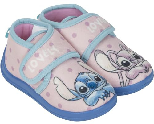 Zapatillas de Casa Media Bota Stitch licencia oficial | Pantuflas Stitch cómodas, suaves y antideslizantes
