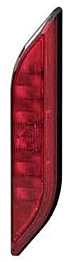 HELLA 2NE 013 343-041 Retronebbia, Shapeline Style Slim, LED, 12/24V, incollato, colore diffusore luce rosso, Spina AMP, 2a... poli, posteriore Dx