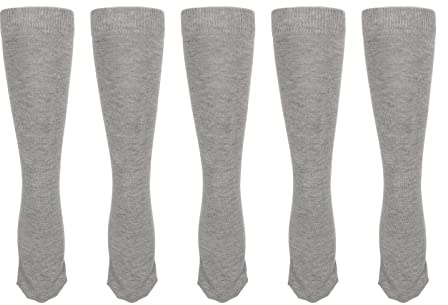 5 Calcetines para Amputados, Suaves, Transpirables, Elásticos, Reductores de Muñón BK, Calcetines Protésicos de Absorción de Sudor de Algodón para Amputación Parcial de Pie, Cuidado de(L)