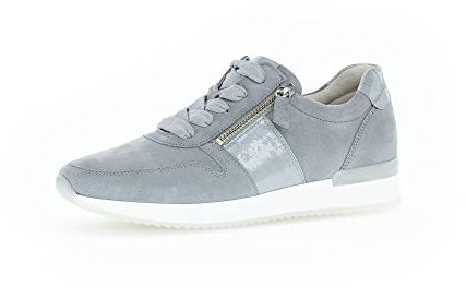 Gabor Damen Low-Top Sneaker, Frauen Halbschuhe,Wechselfußbett,Best Fitting,schnürer,straßenschuhe,Strassenschuhe,aquamarin,42 EU / 8 UK
