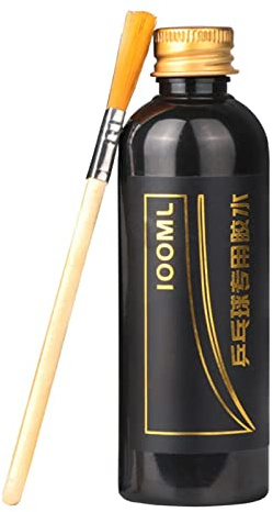 Bordtennislim - 100ML flytande lim för bordtennis med specialborste - Bordtennisracketlim, designat speciellt för bordtennisentusiaster och proffs Tacery